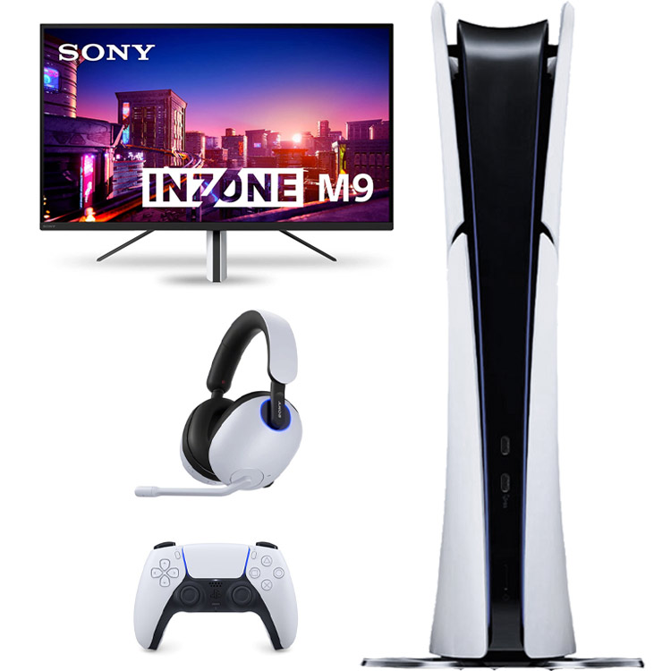 خرید پلی استیشن ۵ اسلیم دیجیتال باندل InZone 9