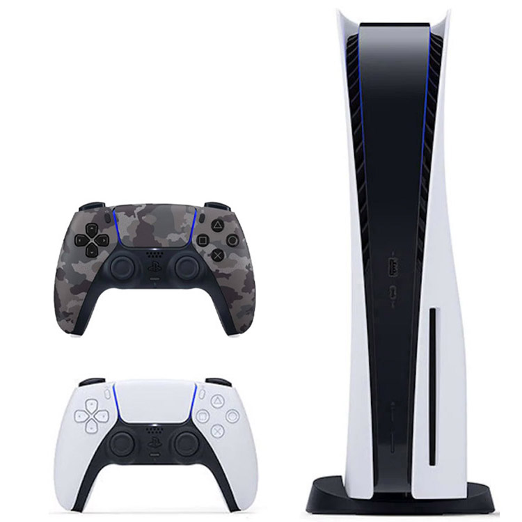 خرید PlayStation 5 دیسک خور + دوال سنس خاکستری ارتشی