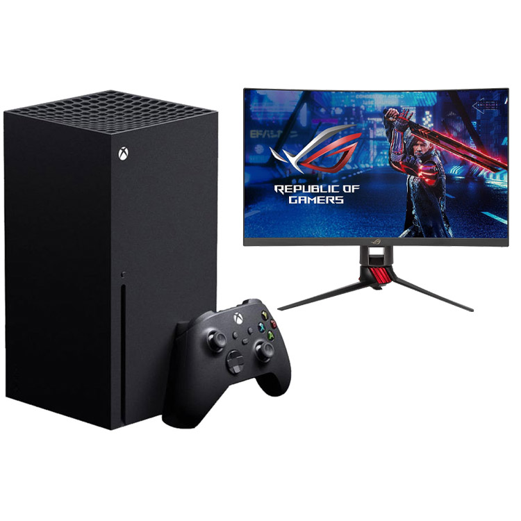 خرید ایکس باکس سری ایکس + مانیتور ROG Strix XG27WQ