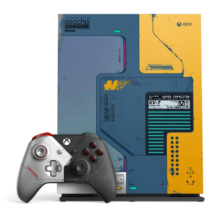 خرید ایکس باکس وان ایکس نسخه Cyberpunk 2077 Limited Edition – یک ترابایت
