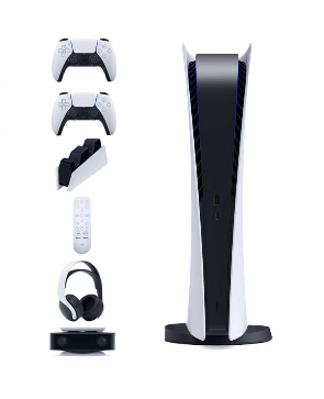 کنسول PS5 Digital + تمام لوازم جانبی