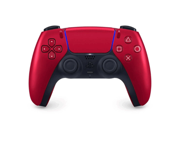 Controller ps5 red metallic