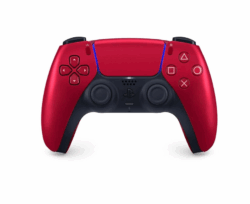 Controller ps5 red metallic