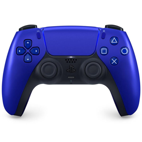 Controller ps5 blue metallic