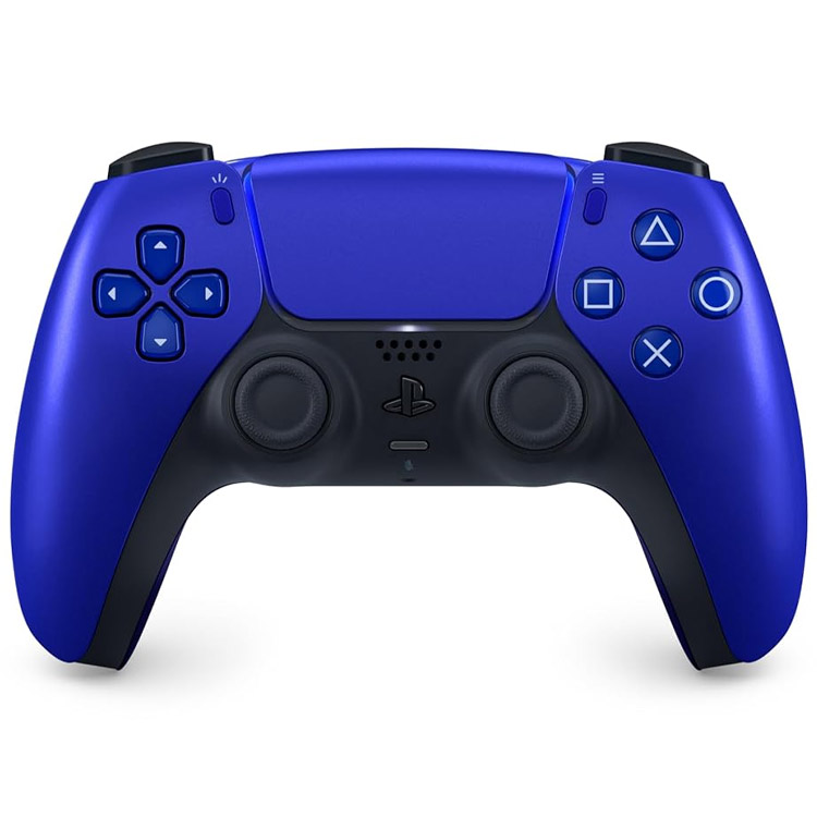 Controller ps5 blue metallic